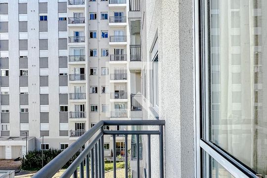Varanda da Sala de apartamento à venda com 2 quartos, 43m² em Parque da Mooca, São Paulo