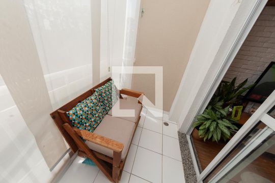 Varanda de apartamento à venda com 2 quartos, 55m² em Interlagos, São Paulo