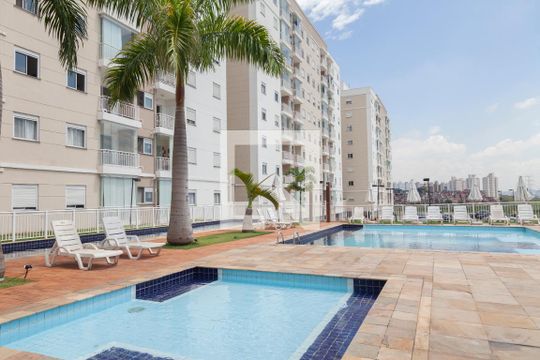 Área comum - Piscina de apartamento à venda com 2 quartos, 55m² em Interlagos, São Paulo