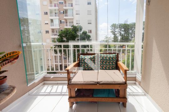 Vista da Varanda de apartamento à venda com 2 quartos, 55m² em Interlagos, São Paulo
