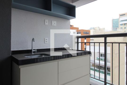 Varanda de apartamento para alugar com 2 quartos, 54m² em Indianópolis, São Paulo