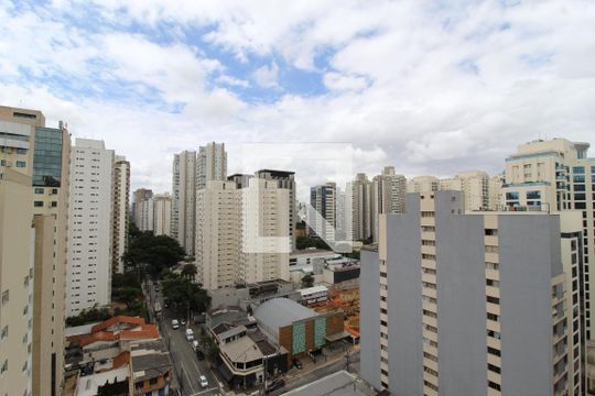 Vista da Varanda de apartamento para alugar com 2 quartos, 54m² em Indianópolis, São Paulo