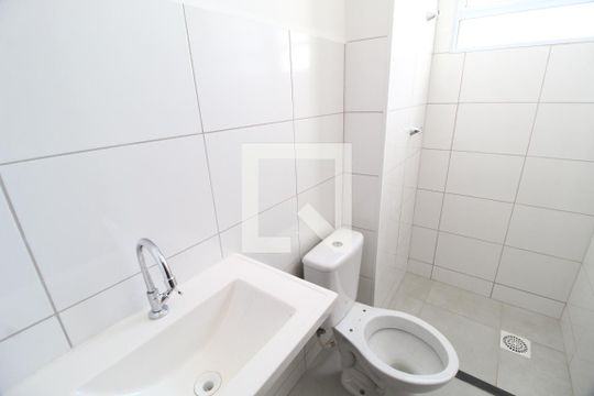 Banheiro Social de apartamento para alugar com 2 quartos, 55m² em Jardim Sul, Uberlândia