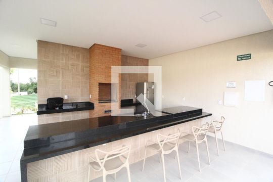 Área comum - Churrasqueira de apartamento para alugar com 2 quartos, 55m² em Jardim Sul, Uberlândia