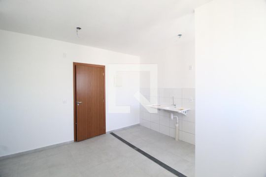 Sala de apartamento para alugar com 2 quartos, 55m² em Jardim Sul, Uberlândia