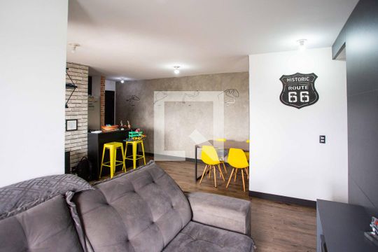 Sala de apartamento à venda com 2 quartos, 67m² em Centro, Diadema