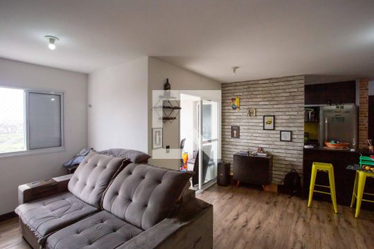 Sala de apartamento à venda com 2 quartos, 67m² em Centro, Diadema