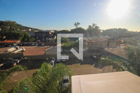 Vista da Suíte de apartamento à venda com 2 quartos, 62m² em Glória, Porto Alegre