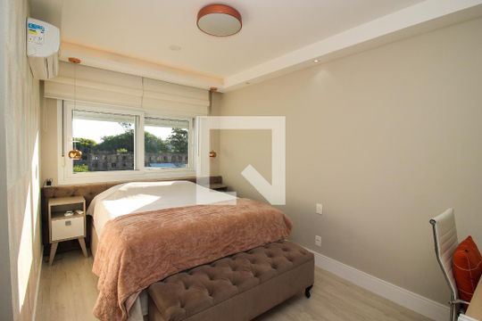 Quarto Suíte de apartamento à venda com 2 quartos, 62m² em Glória, Porto Alegre