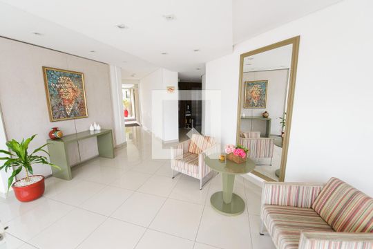 Hall de entrada de apartamento para alugar com 2 quartos, 78m² em Jardim das Nações, Taubaté