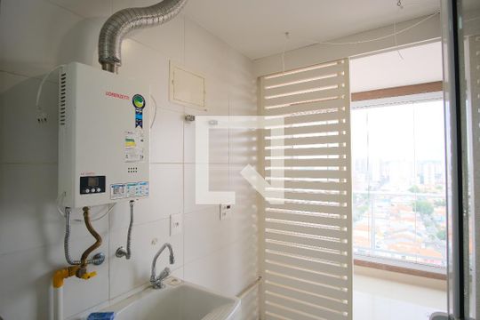 Área de Serviço de apartamento para alugar com 1 quarto, 50m² em Vila Gomes Cardim, São Paulo