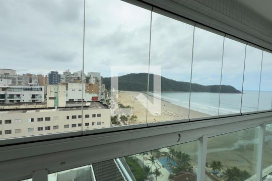 Vista do Quarto Suíte 2 de apartamento para alugar com 3 quartos, 299m² em Canto do Forte, Praia Grande