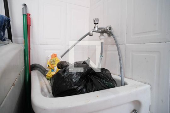 Área de Serviço de apartamento à venda com 3 quartos, 58m² em Conjunto Habitacional Padre Manoel da Nobrega, São Paulo
