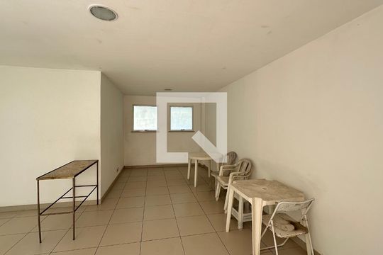 Área comum - Salão de festas de apartamento à venda com 3 quartos, 86m² em Recreio dos Bandeirantes, Rio de Janeiro