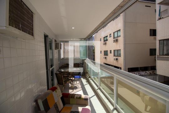 Varanda de apartamento à venda com 3 quartos, 86m² em Recreio dos Bandeirantes, Rio de Janeiro
