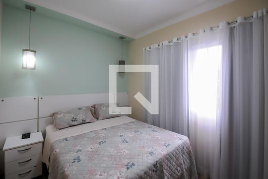 Suíte de apartamento à venda com 3 quartos, 74m² em Vila Dusi, São Bernardo do Campo