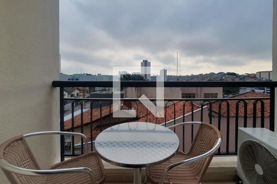 Varanda da Sala de apartamento à venda com 3 quartos, 74m² em Vila Dusi, São Bernardo do Campo