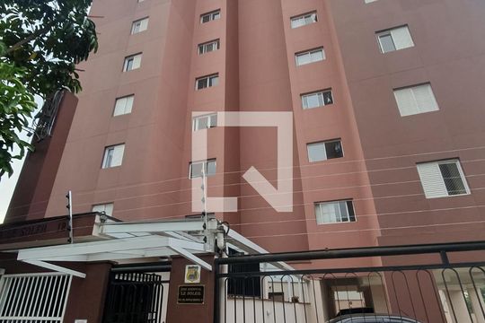 Fachada e portaria de apartamento à venda com 3 quartos, 74m² em Vila Dusi, São Bernardo do Campo