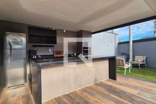 Área gourmet de casa de condomínio à venda com 4 quartos, 504m² em Vargem Grande, Rio de Janeiro