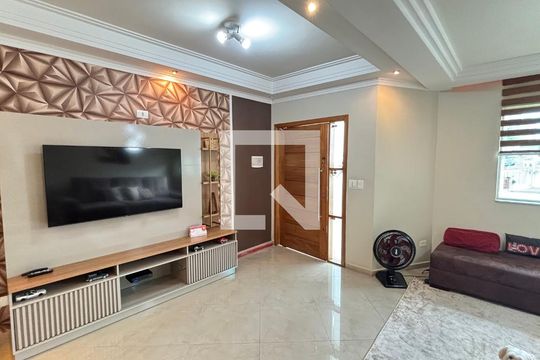 Sala - Sala de Jantar de casa à venda com 4 quartos, 214m² em Vila Curuçá, Santo André