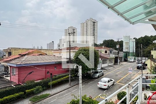 Quarto 4 Varanda Vista de casa à venda com 4 quartos, 214m² em Vila Curuçá, Santo André