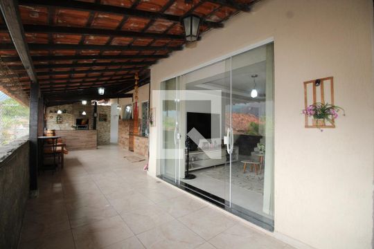 Varanda da Sala de casa de condomínio à venda com 4 quartos, 250m² em Taquara, Rio de Janeiro