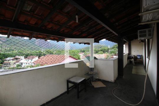 Varanda dos Quartos de casa de condomínio à venda com 4 quartos, 250m² em Taquara, Rio de Janeiro
