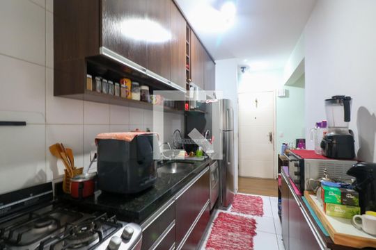 Cozinha de apartamento à venda com 2 quartos, 67m² em Centro, São Caetano do Sul