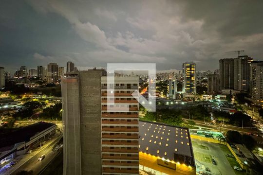 Vista da Sacada de kitnet/studio à venda com 1 quarto, 25m² em Vila Mariana, São Paulo