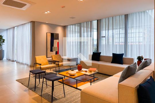 Área comum - Salão de festas de kitnet/studio à venda com 1 quarto, 25m² em Vila Mariana, São Paulo