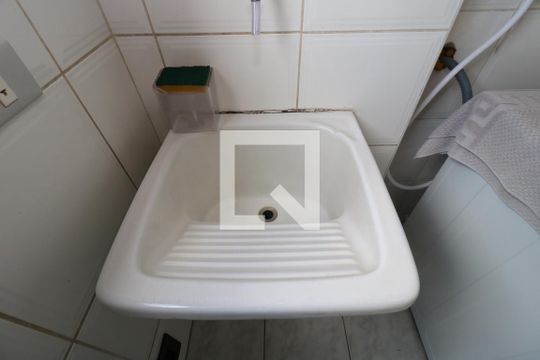 Área de Serviço - Tanque de apartamento à venda com 4 quartos, 212m² em Jardim, Santo André