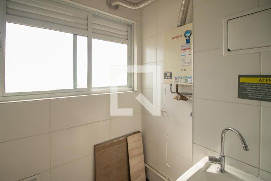 Cozinha de apartamento para alugar com 2 quartos, 46m² em Jardim Brasil (zona Norte), São Paulo