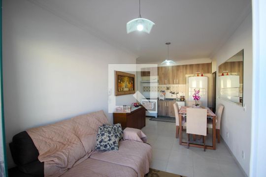 Sala de apartamento para alugar com 2 quartos, 52m² em Júlio de Mesquita Filho, Sorocaba