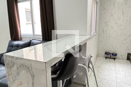 Cozinha de apartamento à venda com 2 quartos, 80m² em Vila Príncipe de Gales, Santo André
