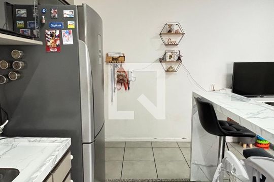 Cozinha de apartamento para alugar com 2 quartos, 80m² em Vila Príncipe de Gales, Santo André