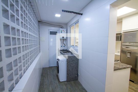 Área de Serviço de apartamento para alugar com 3 quartos, 101m² em Batel, Curitiba