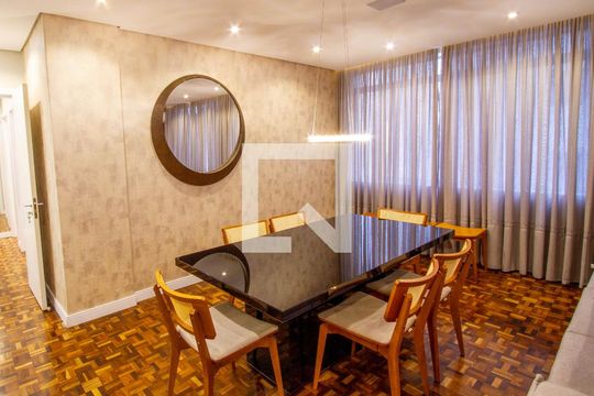Sala de apartamento para alugar com 3 quartos, 101m² em Batel, Curitiba