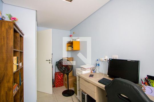 Quarto 2 de apartamento à venda com 3 quartos, 88m² em Vila Scarpelli, Santo André