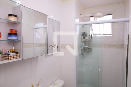 Banheiro de apartamento à venda com 2 quartos, 47m² em Vila Monte Santo, São Paulo