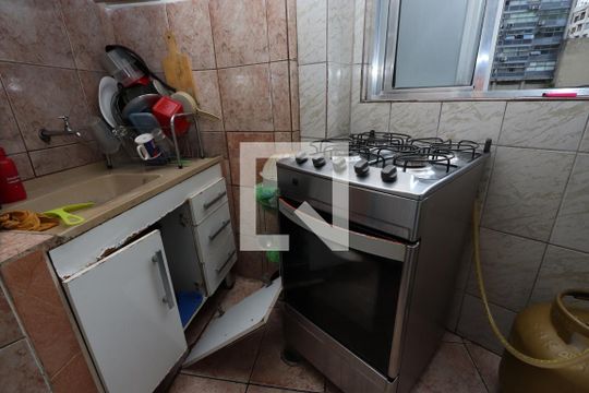 Cozinha/Lavanderia de apartamento à venda com 1 quarto, 30m² em Centro Histórico de São Paulo, São Paulo