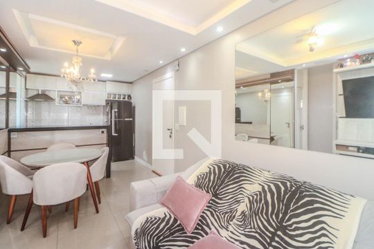 Sala de apartamento à venda com 2 quartos, 51m² em Rubem Berta, Porto Alegre