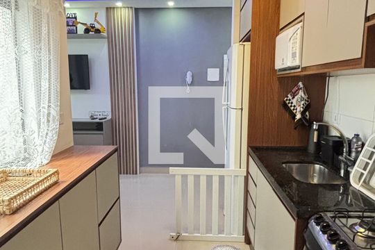 Cozinha de apartamento à venda com 2 quartos, 100m² em Bangú, Santo André