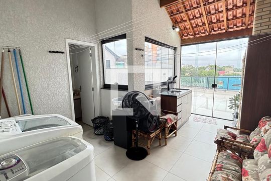 Cobertura - Área de Serviço de apartamento à venda com 2 quartos, 100m² em Bangú, Santo André