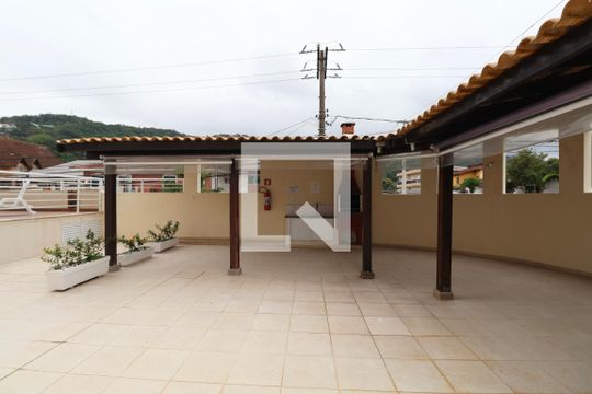 Área comum - Churrasqueira de apartamento para alugar com 2 quartos, 60m² em Jardim Vitoria, Guarujá