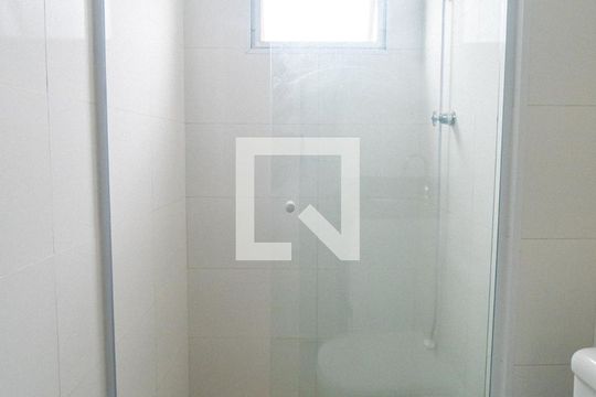 Banheiro da Suíte Detalhe de apartamento à venda com 1 quarto, 34m² em Mirandópolis, São Paulo