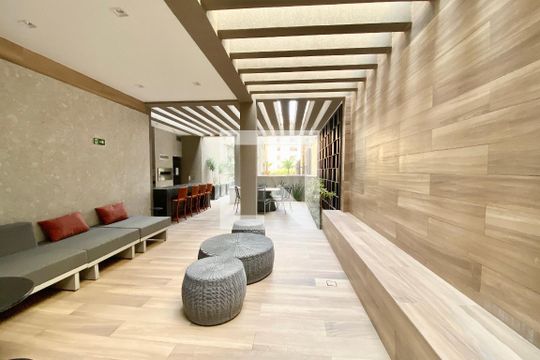 Área comum churrasqueira de apartamento à venda com 3 quartos, 147m² em Botafogo, Rio de Janeiro