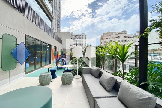 Área comum de apartamento à venda com 3 quartos, 147m² em Botafogo, Rio de Janeiro