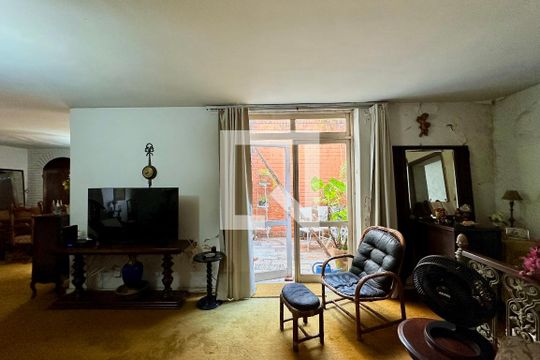 Sala de casa à venda com 4 quartos, 150m² em Botafogo, Rio de Janeiro