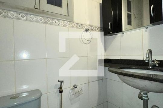 Lavabo da Sala de casa à venda com 3 quartos, 126m² em Botafogo, Rio de Janeiro