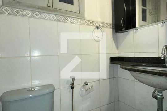 Lavabo da Sala de casa à venda com 3 quartos, 126m² em Botafogo, Rio de Janeiro